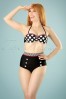 Debra Polkadot Stripes Halter Bikini Ann Es En Noir Et Blanc