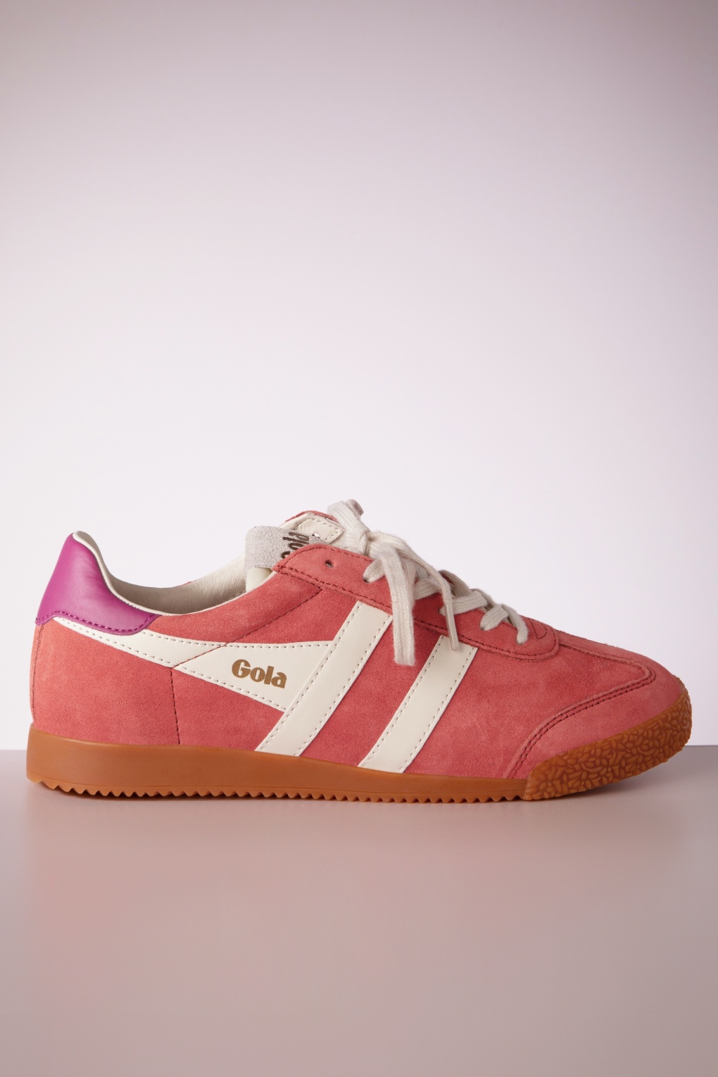 Gola Gola Elan Wildleder Sneaker In Koralle Einkaufen Bei Topvintage