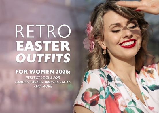Retro Paasoutfits voor vrouwen 2026: perfecte looks voor tuinfeestjes, brunchdates en meer