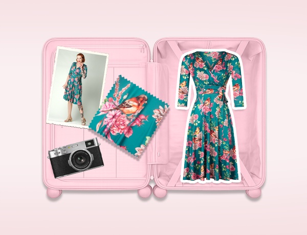 Blok Home Travel Fabric