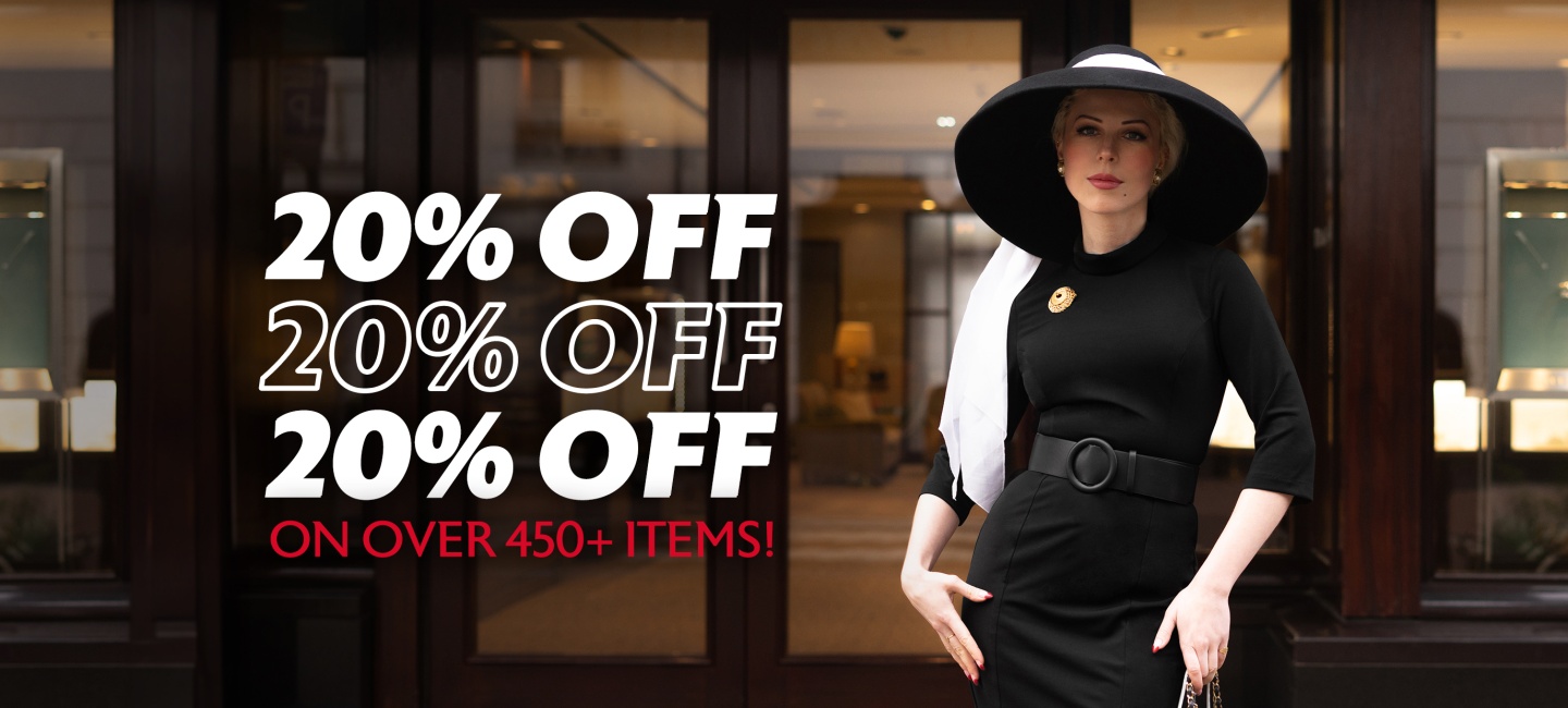 Hero 20% OFF 450+ Items EN