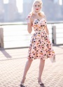 Lindy Bop Pink Miami Marlene Dress 1Rachelannjensen