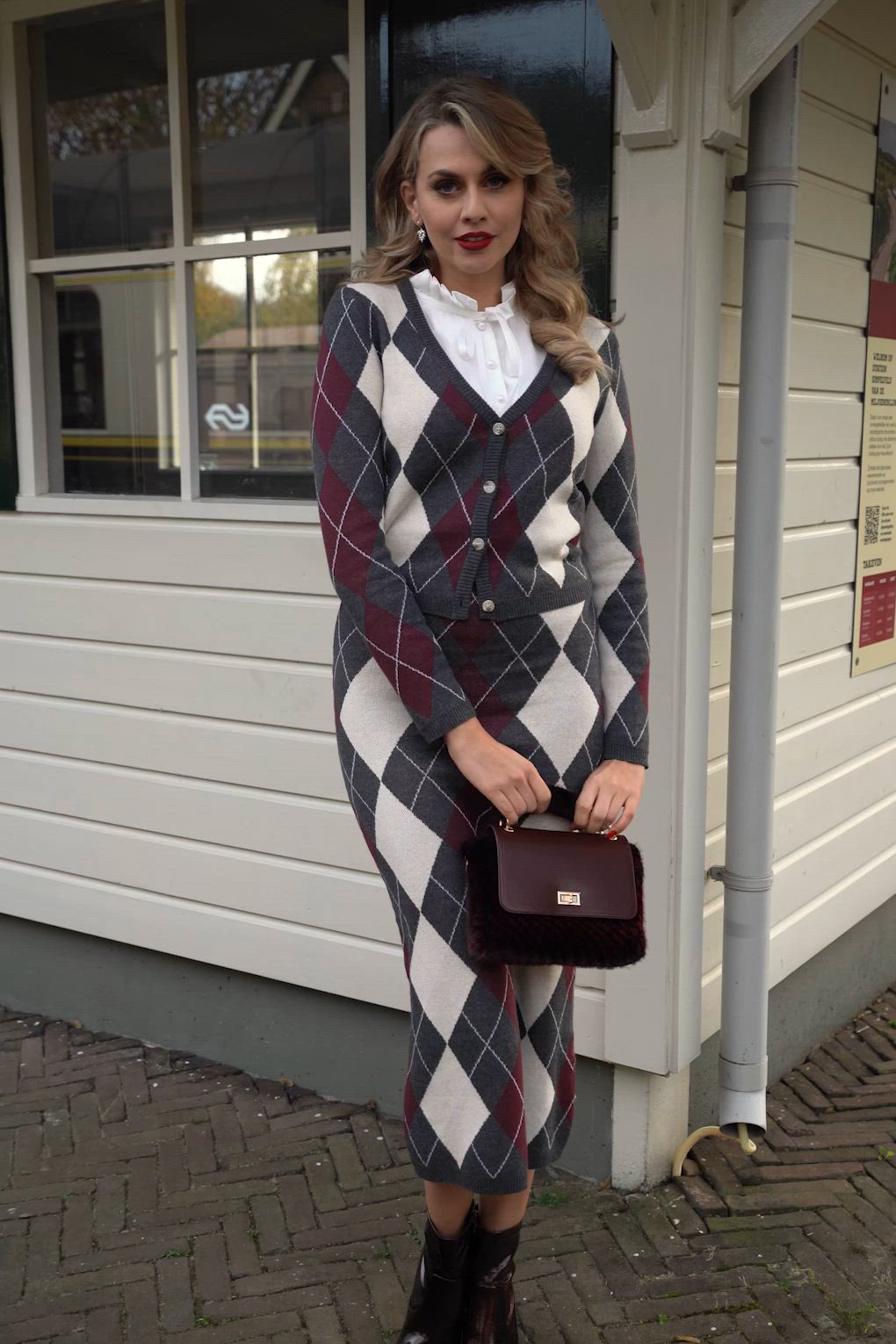 Glamorous - Virginia cardigan in grijs 3