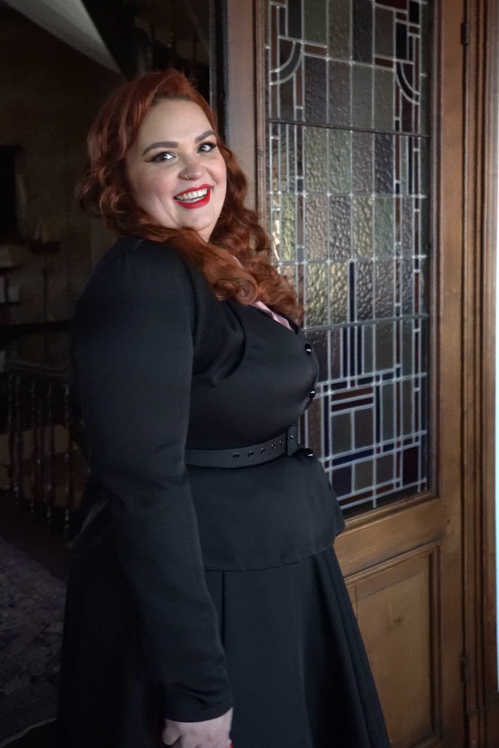 Banned Retro - Scarlette blazer jacket in zwart 2