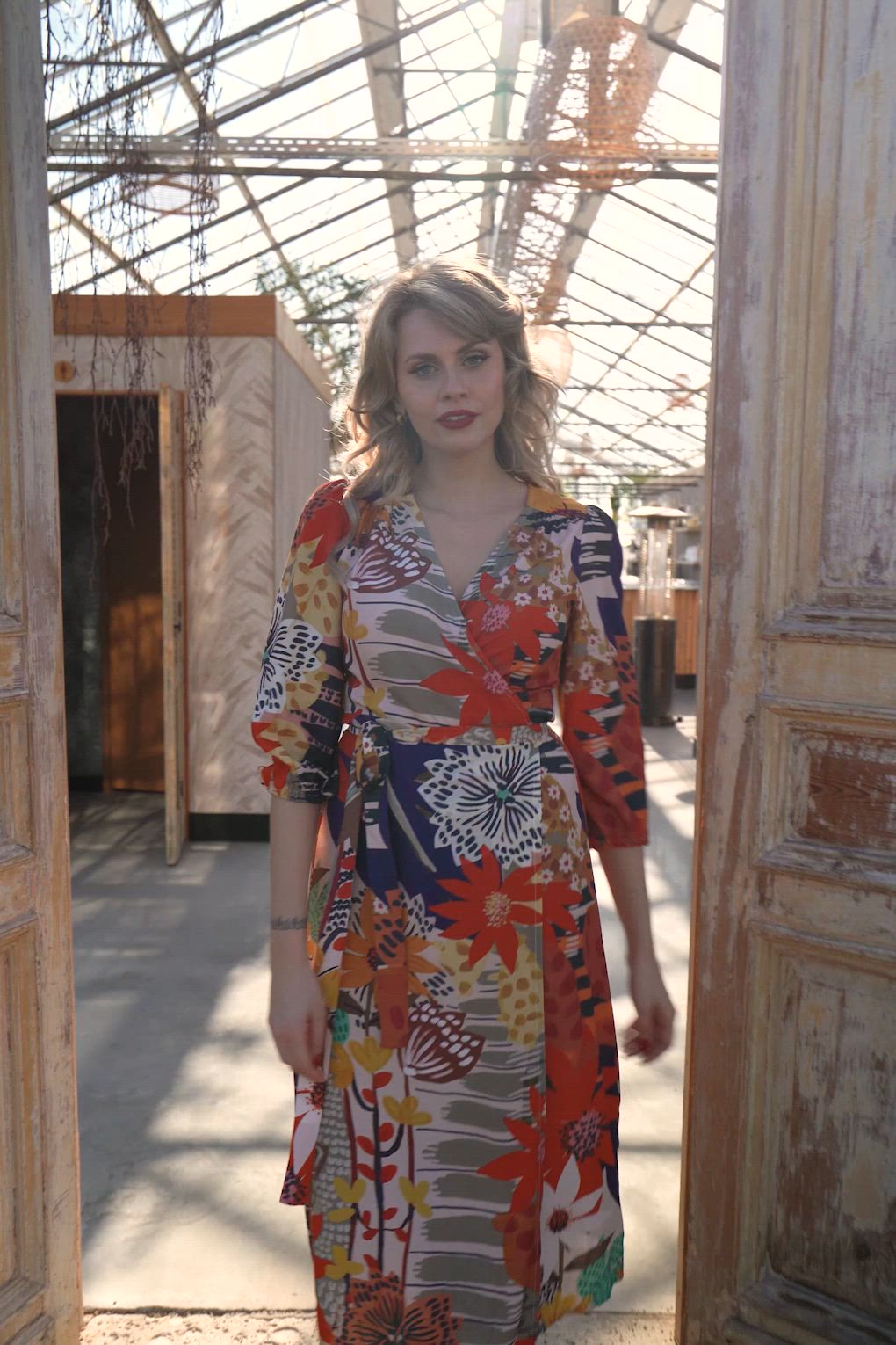 Very Cherry - Maxima wikkeljurk in matisse multi 3