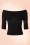 Collectif Clothing Bridgette Knitted Shirt black 113 10 14776 20150528 015kb