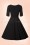 Collectif Clothing Trixie Doll Dress Black 14338 20140616 0003W