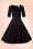 Collectif Clothing Trixie Doll Dress Black 14338 20140616 0008W
