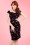 Collectif Clothing Dolores Cherry Pencil Dress Black 100 14 16094 20160217 0006
