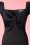 Collectif Clothing Dolores Black Pencil Dress 10248 1V