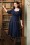 Vintage Chic Scuba Crepe Sweetheart Neckline Navy Dress 102 20 19596 20161026 1W