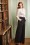 Banned Retro Hidden Away Trousers Années 40 en Noir