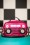 Betsey Johnson - Limited Edition ~ Schalten Sie die Musik-Radio-Tasche in Pink ein