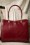 VaVa Vintage - Sadie edle rote Lederhandtasche
