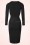 Vixen by Micheline Pitt - Vixen Wiggle-Kleid in Schwarz 5