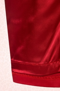 Vixen by Micheline Pitt - 50s Vixen Pencil Skirt in Lipstick Red 8