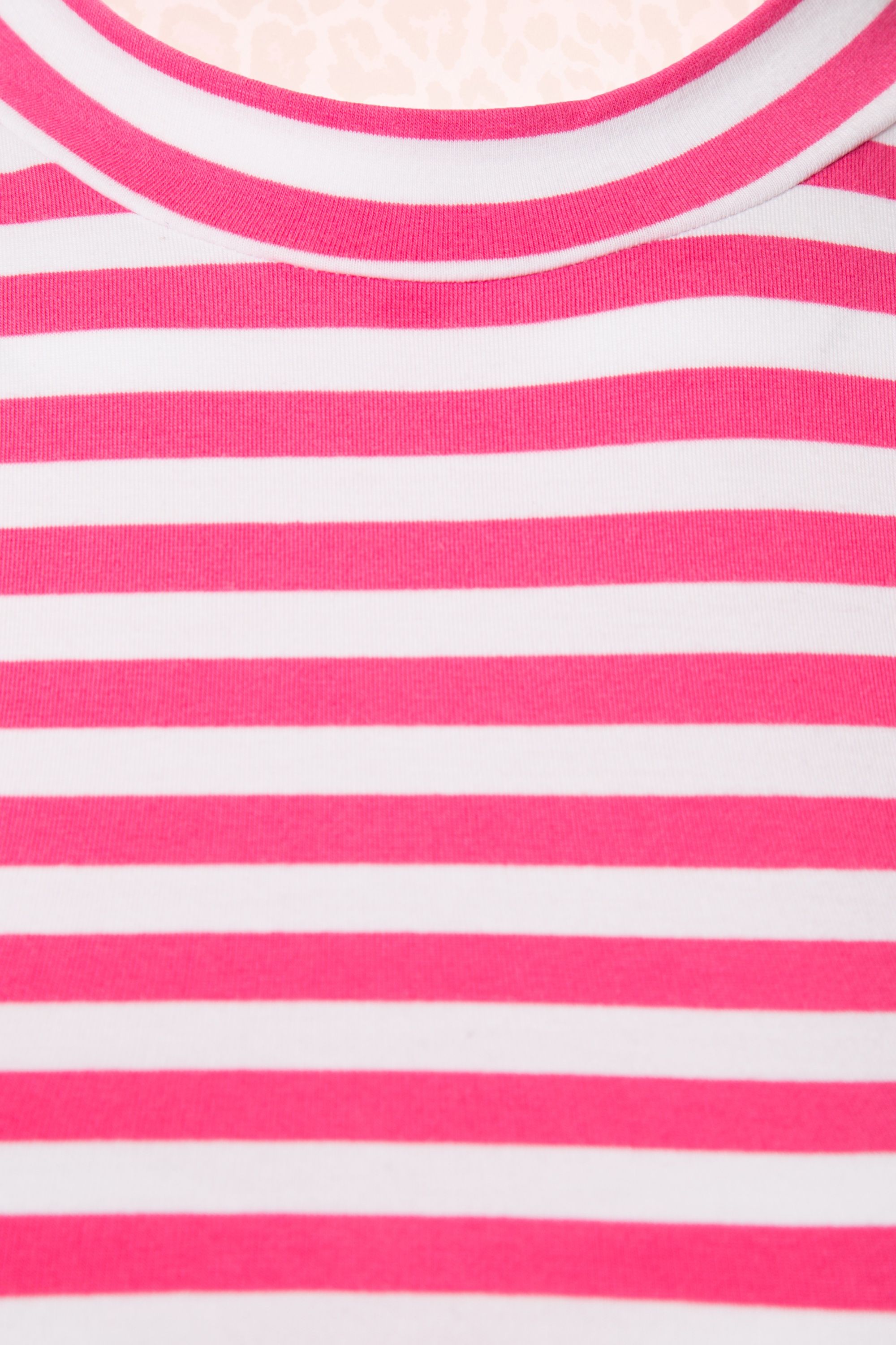 Vixen by Micheline Pitt - Exclusief voor TopVintage ~ Bad Girl Crop Top in roze en witte strepen 3