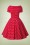 Dolly and Dotty Darlene 50's Red Polkadot Swing Dress 102 27 18773 20160330 0010W