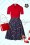 Pretty Retro - Karin Retro Sweater Années 50 en Rouge 4