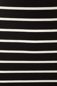 Sugarhill Brighton - Octavia bodycon-jurk in zwarte en crèmekleurige strepen 4