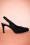 Tamaris Zapatos de tacón Suedine destalonados Sandy de los años 50 en negro