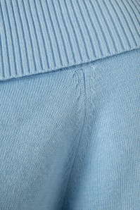 Collectif Clothing - Bridgette gebreide top in Bluebell 3