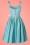 Collectif Clothing - 50s Jade Swing Dress in Light Blue 9