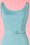 Collectif Clothing - 50s Ines Pencil Dress in Light Blue 4