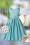 Collectif Clothing - 50s Jade Swing Dress in Light Blue 15