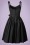 Collectif Clothing Jade Plain Swing Dress in Black 20836 20161128 0004w