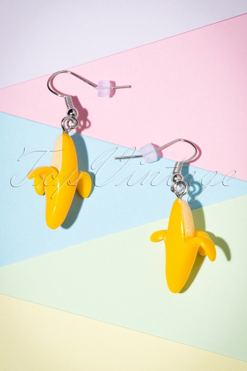 Collectif Clothing - Banana Split Earrings Années 50 3