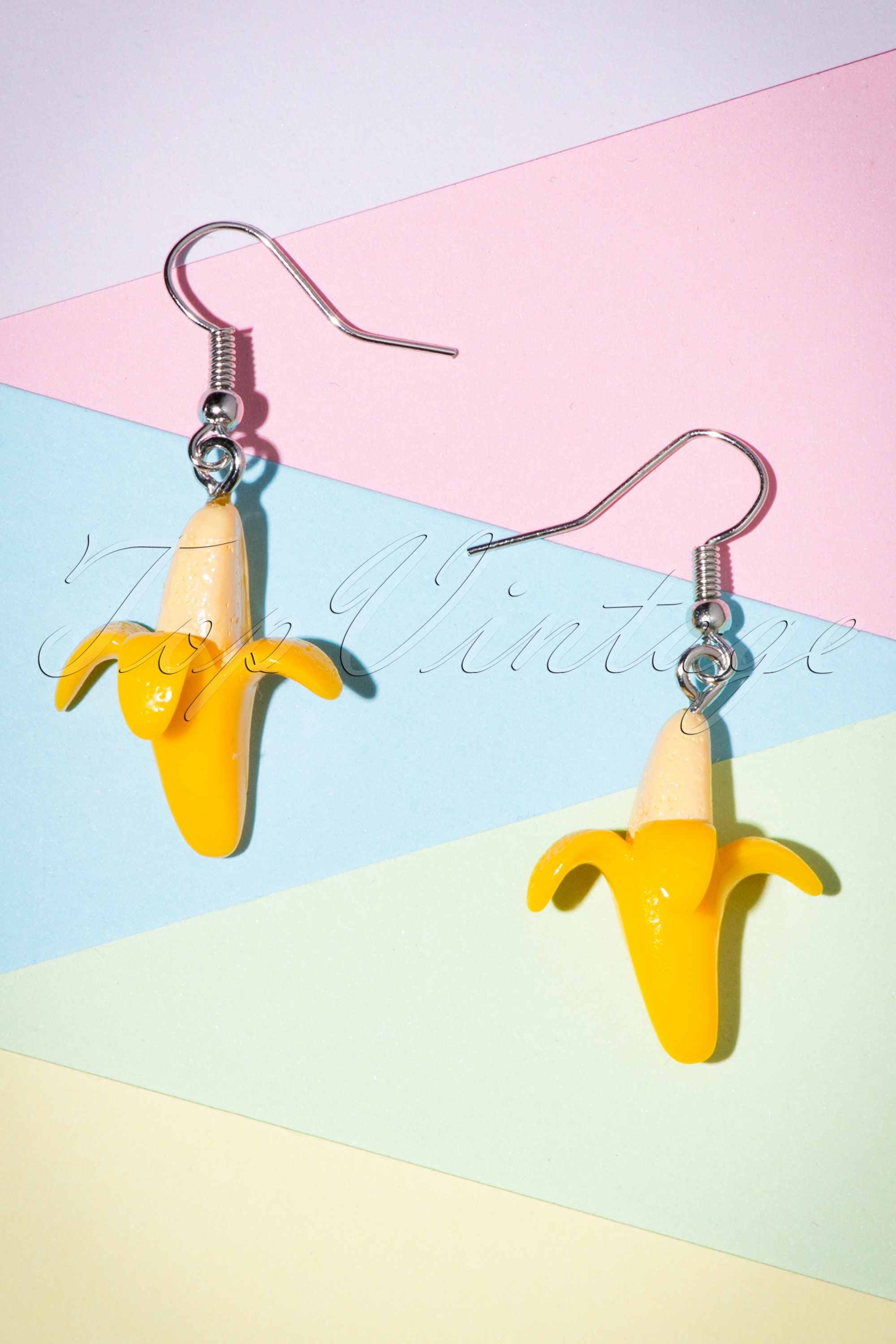 Collectif Clothing - Bananensplit oorbellen