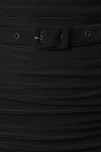 Zoe Vine - TopVintage exclusive ~ 50s Billie Pencil Dress in Black 6
