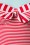 Belsira - Nancy Stripes halterbadpak in rood en wit 5