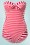 Belsira - Nancy Stripes Halter Swimsuit Années 50 en Rouge et Blanc 4