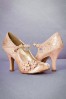 ruby shoo rose gold