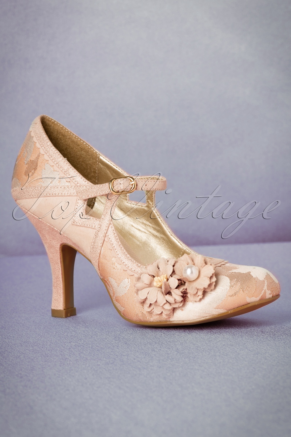 ruby shoo rose gold