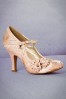 ruby shoo rose gold