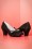Ruby Shoo - 60s Lily Pumps in Black 6