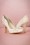 Ruby Shoo - 50s Amy Pumps in Cream 6
