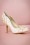 Ruby Shoo - 50s Amy Pumps in Cream 3