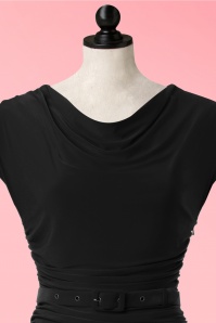 Zoe Vine - TopVintage exclusive ~ 50s Billie Pencil Dress in Black 4