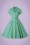 Collectif Clothing Caterina Plain Swing Dress in Mint Green 20848 20161128 0005w