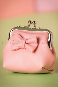 Banned Retro - Sienna Bow Small Wallet Années 50 en Rose 3