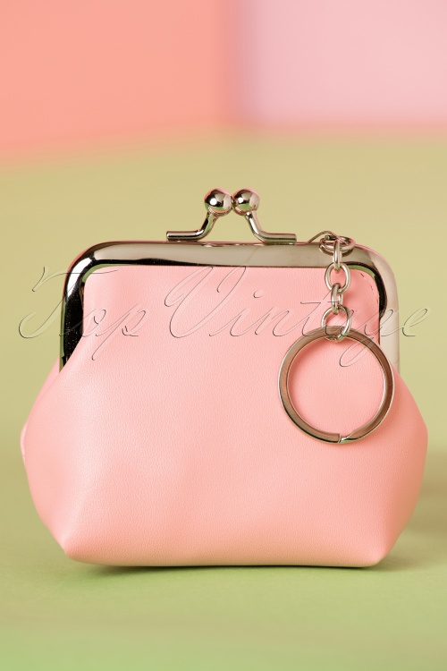 Banned Retro - Sienna Bow Small Wallet Années 50 en Rose 4