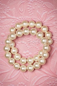 Darling Divine - 50s Annabella Double Pearl Bracelets  3