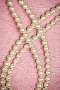 Darling Divine - Annabella Double Pearl Necklace Années 50 3