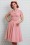 Miss Candyfloss - 50s Mariana Swing Dress in Blush Pink 3