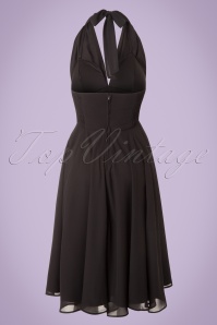 Bunny - 50s Monroe Dress in Black 5