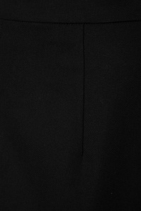 Collectif Clothing - Gracie Capris Années 50 en Noir 4